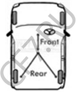 AAR2398 LEYLAND-DAF Трос, стояночная тормозная система в городе Королёв